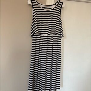 Isabel Maternity by Ingrid & Isabel Navy and White Striped Top